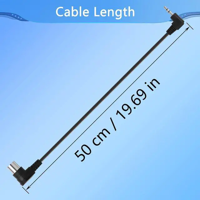 Alt view image 6 of 6 - 2PCS 5 Pin DIN to 3.5mm Cable,90 Degree MIDI Din 5 Pin Male to 90 Degree 3.5mm 1/8'' Male TRS Stereo Jack Audio Cable for Speaker, MIDI Keyboard (0.5M/1.6FT)