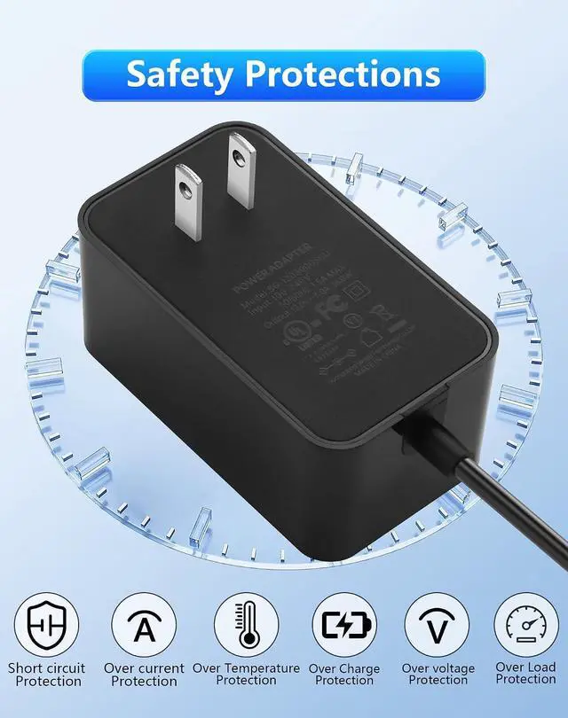 Alt view image 6 of 7 - 12V 3A Power Supply AC to DC 3.5mm x 1.35mm Adapter Supply AC 100-240V to DC 12V Transformer for CCTV Camera Router etc Devices - 4.92 FT