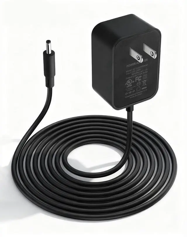 Main image of 12V 2A Power Supply AC to DC 3.5mm x 1.35mm Adapter Supply AC 100-240V to DC 12V Transformer for CCTV Camera Router etc Devices - 4.92 FT