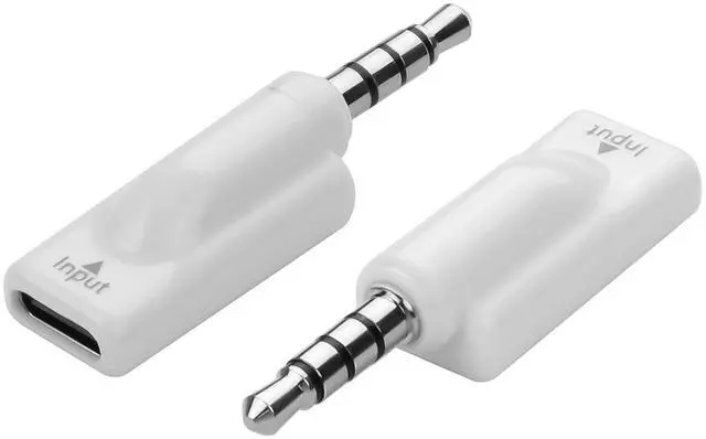 Main image of 2 PCS USB C to 3.5mm Headphone Jack Adapter,Type C Female Input to Aux Male Output Digital Audio Converter for PC, Tablet, Laptop, Microphone, Speaker