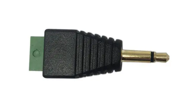 Alt view image 7 of 7 - 3.5mm TS Mono Male to 2 Pin Screw Terminal Female AUX Headphone Replacement Solderless Balum Converter Adapter (2-Pack)