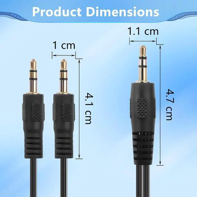 Alt view image 6 of 7 - 3.5mm Male to 2 Male Spring Y Splitter Cable,Dual 3.5mm Coiled Cord,1/8" TRS 1 to 2 Audio Splitter Coiled Cable for Home,Phone,Headset,Speakers Etc