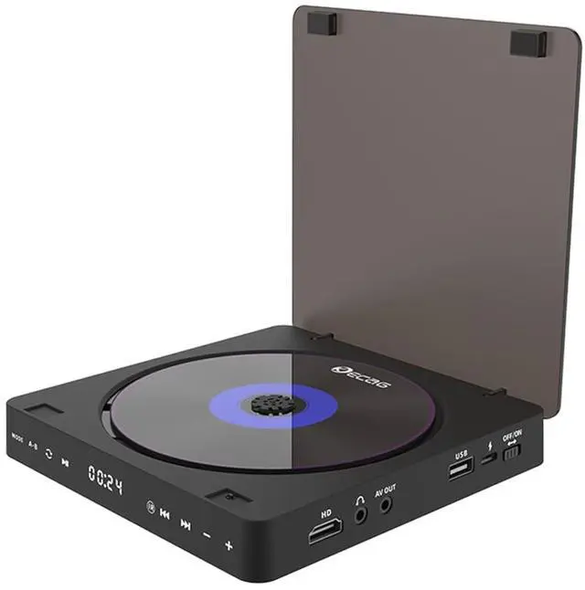 Main image of 1080P DVD HD Video Player Portable VCD Player MiNi CD Player HDMI Video + 3.5mm Jack Audio Output with Remote Control