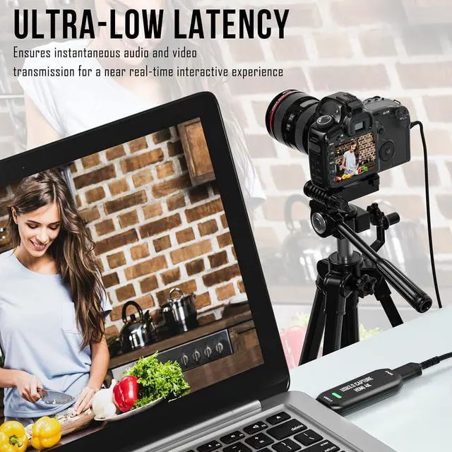 Alt view image 7 of 7 - Cam Link 4K, Capture Card, External Camera Capture Card for DSLR, Camcorder, ActionCam as Webcam, Stream and Record in 2K50 or 1080P 60FPS, HDMI to USB 3.0 Capture Card for Streaming on OBS/Zoom