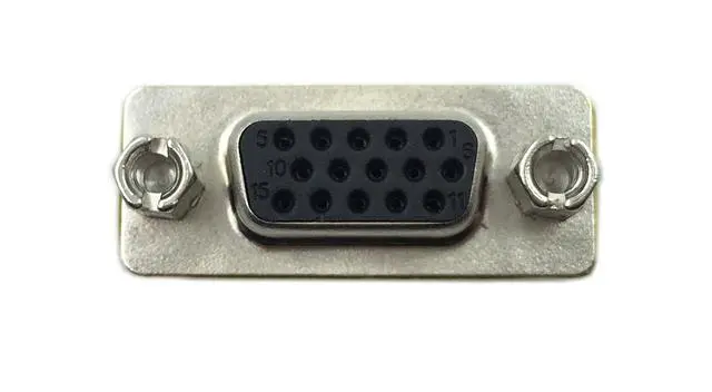 Alt view image 6 of 7 - HDMI VGA 3.5mm Audio Video Stereo Pass Through Component Composite Wall Face Plate Panel (White)