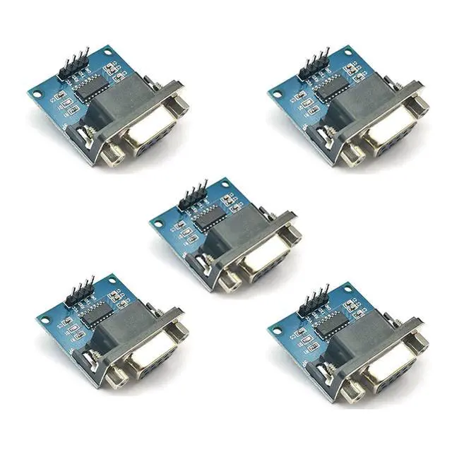 Main image of 5pcs Serial Port Converter Module RS232 to TTL Female Equipment Upgrades MAX3232 Root Module Connecter
