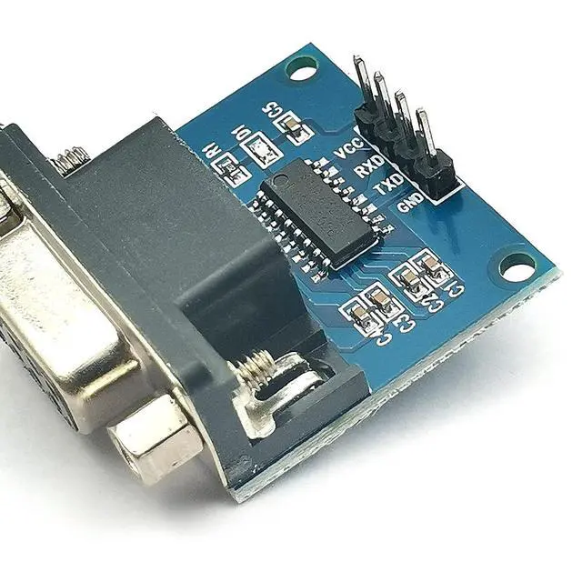 Alt view image 4 of 7 - 5pcs Serial Port Converter Module RS232 to TTL Female Equipment Upgrades MAX3232 Root Module Connecter