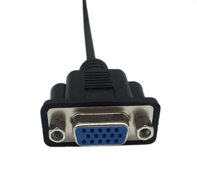 Alt view image 6 of 7 - 1ft VGA SVGA 15 Pin HD15 Female to Female Gender Changer Adapter Extension Video Monitor Cable for PC Laptop TV Porjectorff