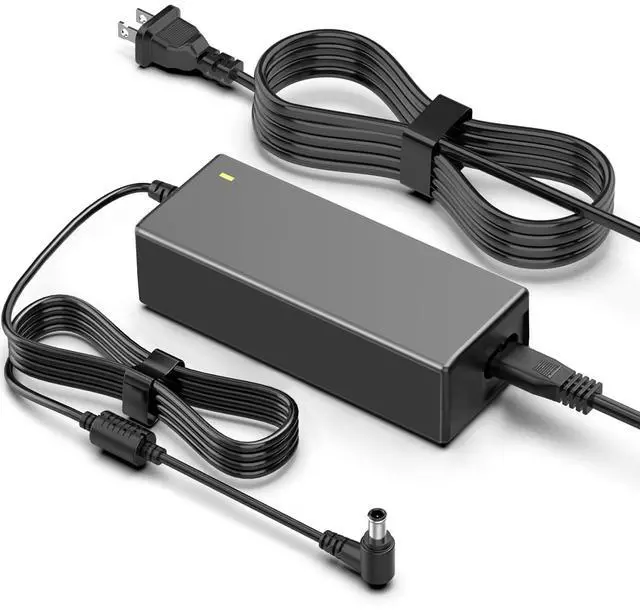 Main image of 14V 3A 42W Monitor Power Adapter Compatible with Samsung 15-32 Inch Displays, Replacement Power Supply Cord with 106-Inch Long Cable, 6.5x4.4mm 90 Degree Angled Tip