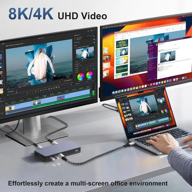 Alt view image 4 of 7 - ZIKNYDO USB C Extension Cord 16FT, (USB 3.2 20Gbps Type C Extender, PD 3.1 240W 48V/5A), Video 8K@30Hz, 4K@144Hz/ 60Hz USBC Extension Cable for PSVR2, iPhone 16/15, iPad, MacBook, Dell XPS, Switch