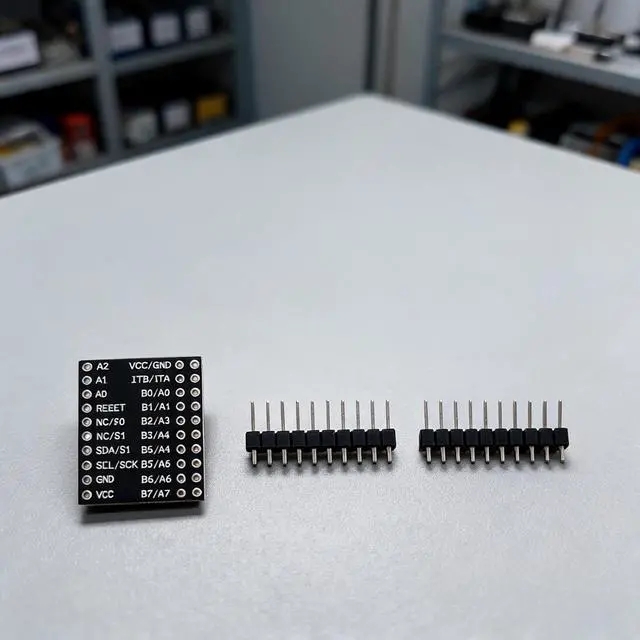 Alt view image 3 of 7 - MCP23017 I2C To IO Port Expander Module 16-Bit GPIO Serial Interface 1.8V-5.5V 1.7MHz Low Power -40C To 85C For Industrial Electronics