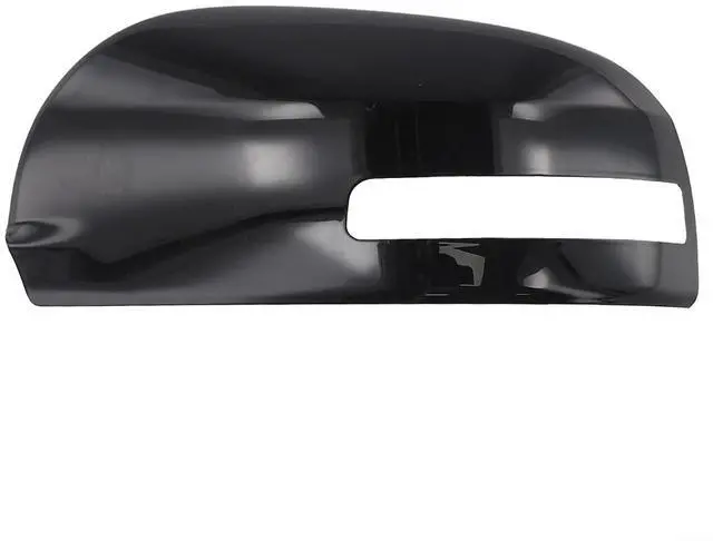 Main image of Rearview Mirror Cover For ASX,For OUTLANDER 2010-2018 With Turn Signal Light ABS Bright Black Left Right Side(left)