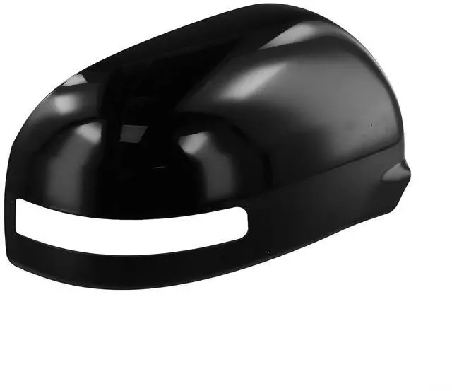 Main image of Rearview Mirror Cover For ASX,For OUTLANDER 2010-2018 With Turn Signal Light ABS Bright Black Left Right Side(right)