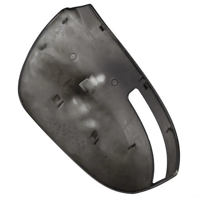 Alt view image 6 of 7 - Rearview Mirror Cover For ASX,For OUTLANDER 2010-2018 With Turn Signal Light ABS Bright Black Left Right Side(left)
