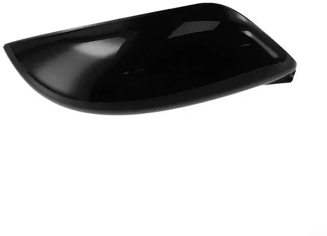 Alt view image 4 of 7 - Rearview Mirror Cover For ASX,For OUTLANDER 2010-2018 With Turn Signal Light ABS Bright Black Left Right Side(right)
