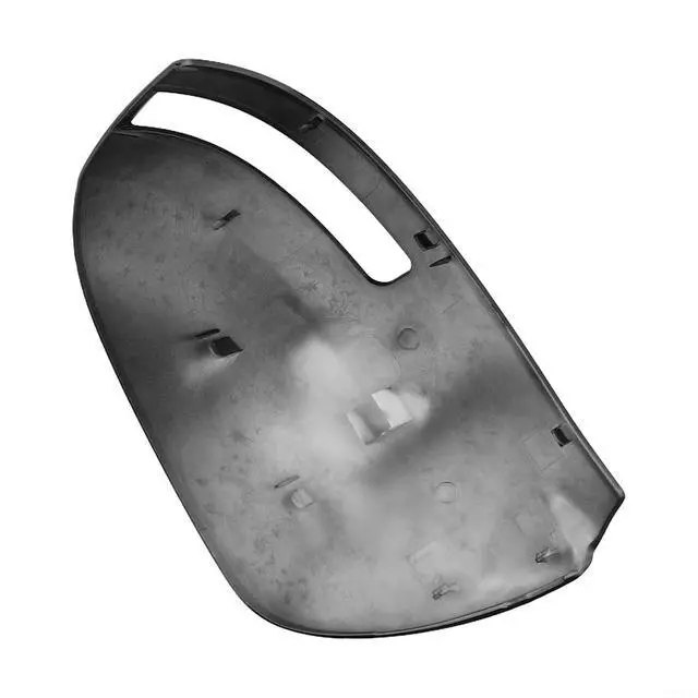 Alt view image 5 of 7 - Rearview Mirror Cover For ASX,For OUTLANDER 2010-2018 With Turn Signal Light ABS Bright Black Left Right Side(right)
