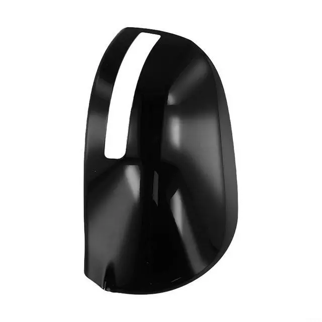 Alt view image 6 of 7 - Rearview Mirror Cover For ASX,For OUTLANDER 2010-2018 With Turn Signal Light ABS Bright Black Left Right Side(right)