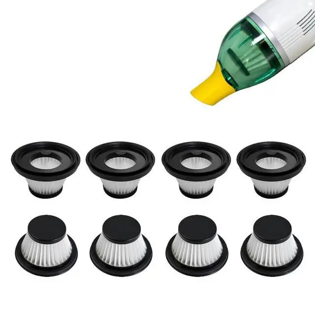 Alt view image 3 of 7 - Compact Cordless,Replacement Vacuum Filters for Duck Vacuum Cleaner, 8-Pack for Horse Power for Duck Vac Models