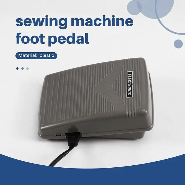 Alt view image 6 of 7 - 4C-333BL Foot Control Pedal forSinger Pedal Foot Controlled Switch Pedal Multifunctional Foot Controller Sewing Machine Accessories