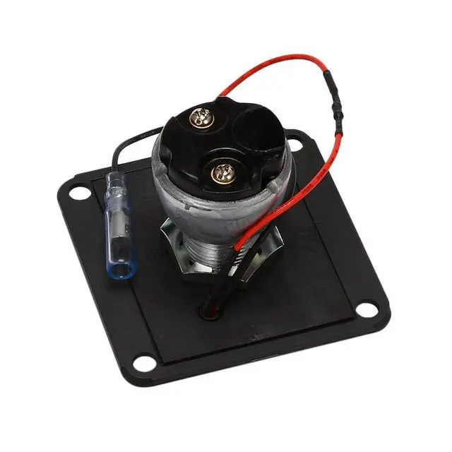 Alt view image 5 of 7 - Universal 12V Car Boat Motorcycle Ignition Key Ignition Switch Panel 2Position with 2 Keys