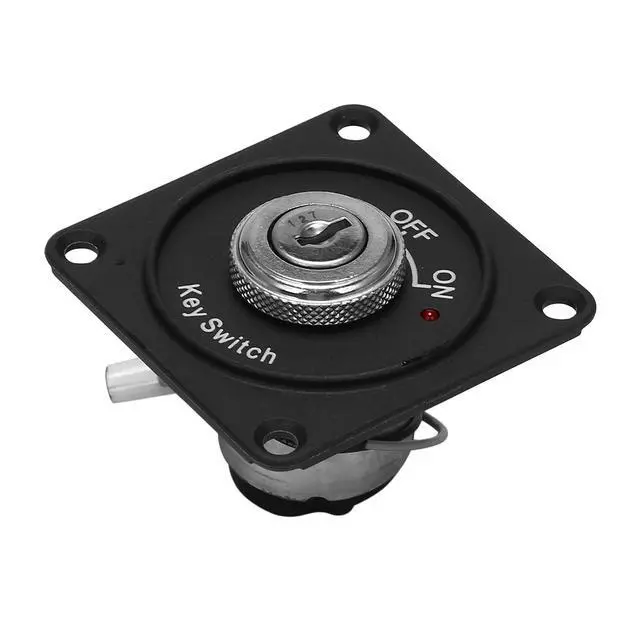 Alt view image 7 of 7 - Universal 12V Car Boat Motorcycle Ignition Key Ignition Switch Panel 2Position with 2 Keys