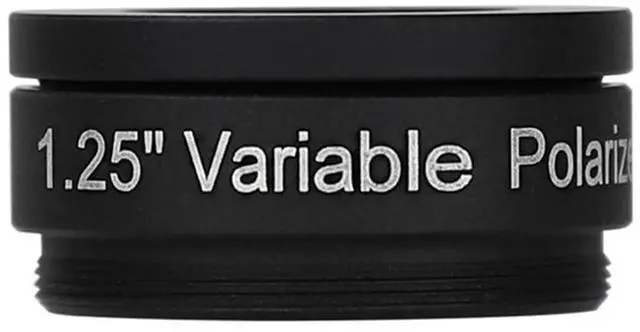 Main image of 1.25 Inch Filter Variable Polarizing for Astronomy Monocular Telescope & Eyepiece Viewing The Moon for Planets