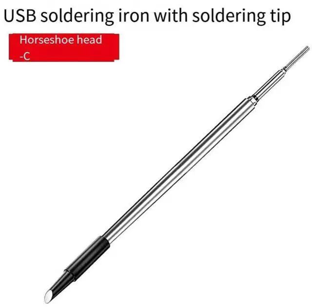 Alt view image 2 of 7 - 3Pc C210 Soldering Iron Tip USB Soldering Iron Tip 5V Battery Soldering Iron Tip Soldering Rework Accessories,A