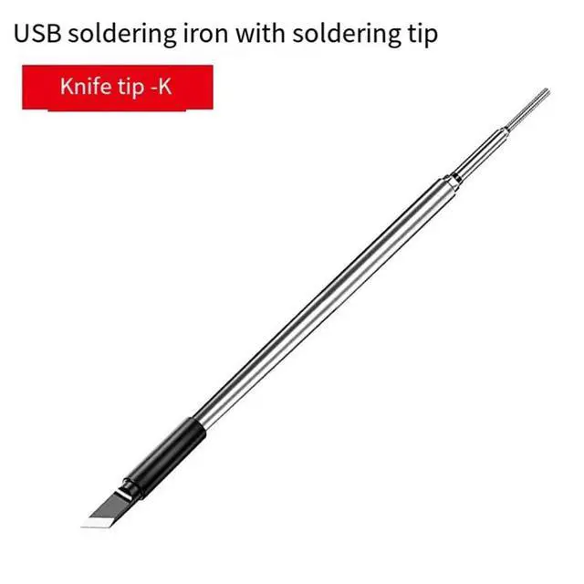 Alt view image 4 of 7 - 3Pc C210 Soldering Iron Tip USB Soldering Iron Tip 5V Battery Soldering Iron Tip Soldering Rework Accessories,A