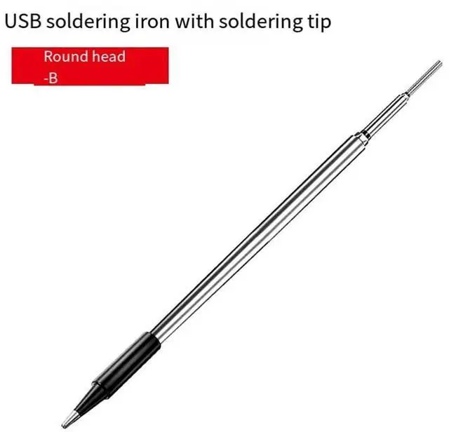 Alt view image 5 of 7 - 3Pc C210 Soldering Iron Tip USB Soldering Iron Tip 5V Battery Soldering Iron Tip Soldering Rework Accessories,A
