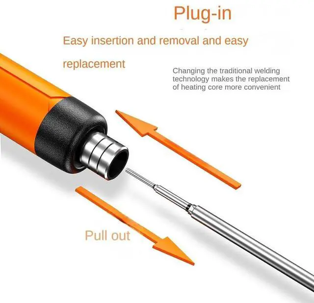 Alt view image 7 of 7 - 3Pc C210 Soldering Iron Tip USB Soldering Iron Tip 5V Battery Soldering Iron Tip Soldering Rework Accessories,A