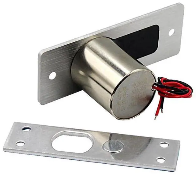 Main image of Waterproof Electronic Drop Bolt NC Door Lock DC 12V Induction Auto Deadbolt for Enhanced Daily Security