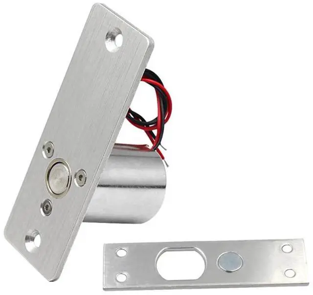 Alt view image 4 of 7 - Waterproof Electronic Drop Bolt NC Door Lock DC 12V Induction Auto Deadbolt for Enhanced Daily Security