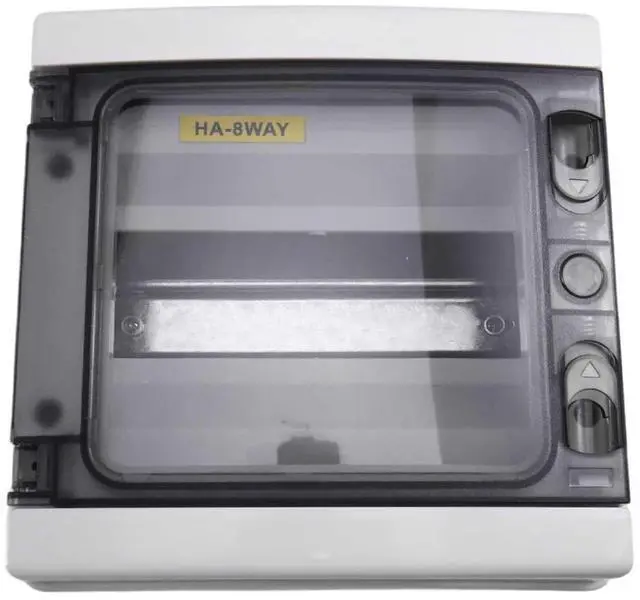 Main image of HA Series 8-Way Junction Box PC IP65 Waterproof Outdoor Distribution Box for