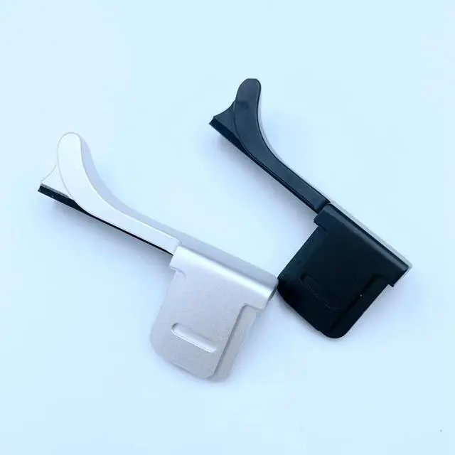 Alt view image 4 of 7 - Metal Hot Shoe Thumb Rest Hand Grip for M9 M8 Camera Hotshoe Bracket Adapter Hot Shoe Cover Thumb Rest Grip B