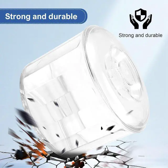 Alt view image 5 of 7 - KT-130 Magnetic Clear Tumbler Bucket Polishing Bucket Drums Magnetic Tumbler Polisher Machine Drum/Accessory