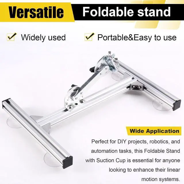 Alt view image 6 of 7 - DIY Linear Actuator Bracket Adjustable Angle Linear Reciprocating Motor Bracket Reciprocating Motor Bracket with Suction Cup
