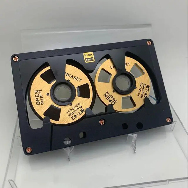Alt view image 5 of 6 - Cassette Audio Reel to Reel 50 Minute Blank Tape Double Sided Metal Reel Hollow Case Self-Made