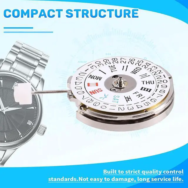 Alt view image 4 of 7 - NH36 Fully Automatic Mechanical Movement China Replaces Japanese NH36 NH36A Movements Date at 3 O' Clock