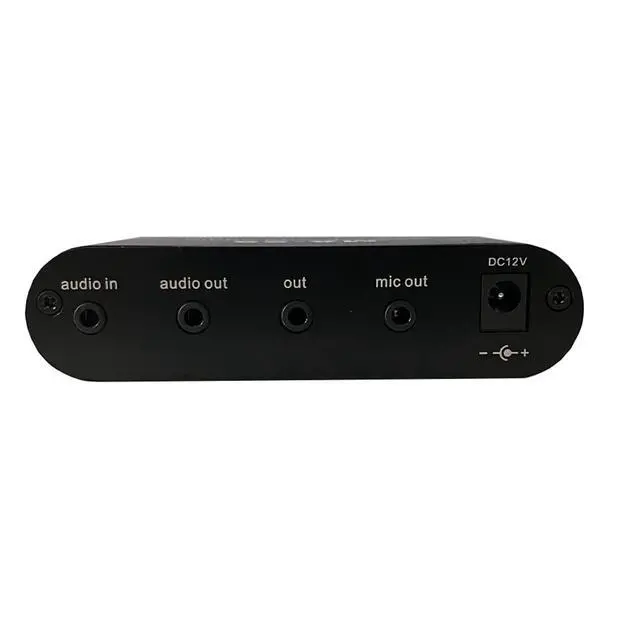 Alt view image 2 of 6 - 6.5mm Dynamic Microphone 3.5mm Condenser Microphone Headphone Amplifier Audio Preamplifier Mixing Board MA-2S