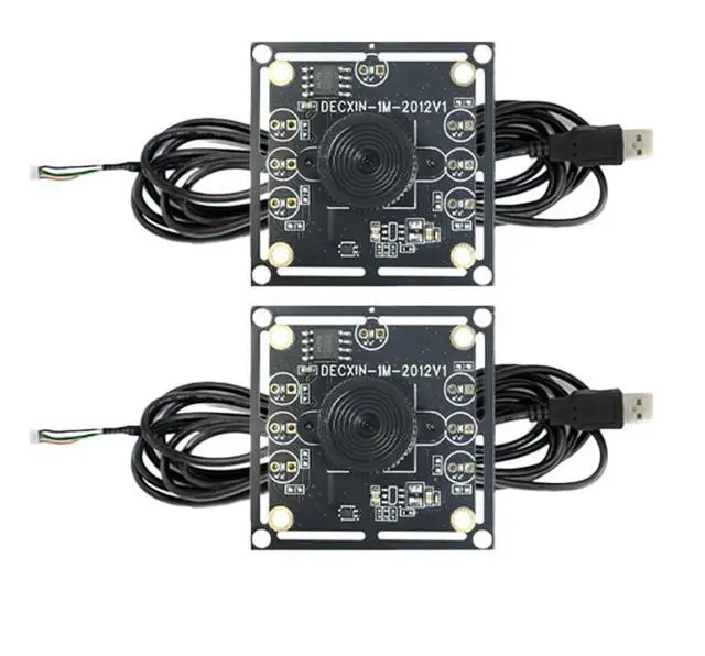 Alt view image 4 of 7 - New 9Pcs 100 Degree Camera Module 1MP OV9732 1280x720 USB Free Driver Manual Focus, with 2 Meter Cable for WinXP/7/8/10