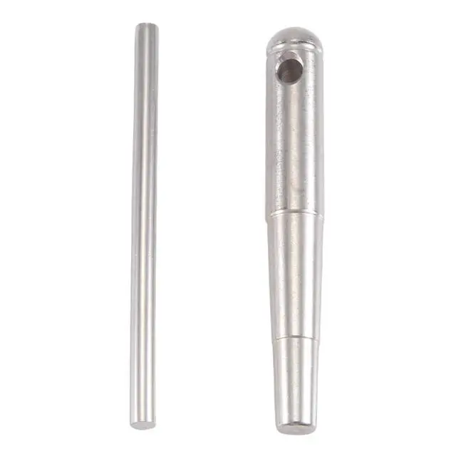 Alt view image 4 of 7 - Wind Instrument Repair Tool Trumpet Mouthpiece Truing Tool Simple Dents Removing Metal Repairer Big Easy Install