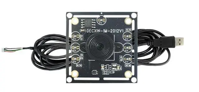 Alt view image 6 of 7 - New 9Pcs 100 Degree Camera Module 1MP OV9732 1280x720 USB Free Driver Manual Focus, with 2 Meter Cable for WinXP/7/8/10