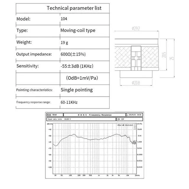 Alt view image 3 of 7 - Professional Dynamical Microphone Capsule Head, Microphone Replacement Parts Accessories Microphone Core Wireless Mic Core