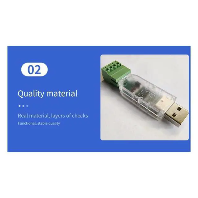 Alt view image 2 of 6 - 5V USB to Wiegand Converter Module Support Wg26 Wg34 Wg37 Wg40 USB-HID ASCII