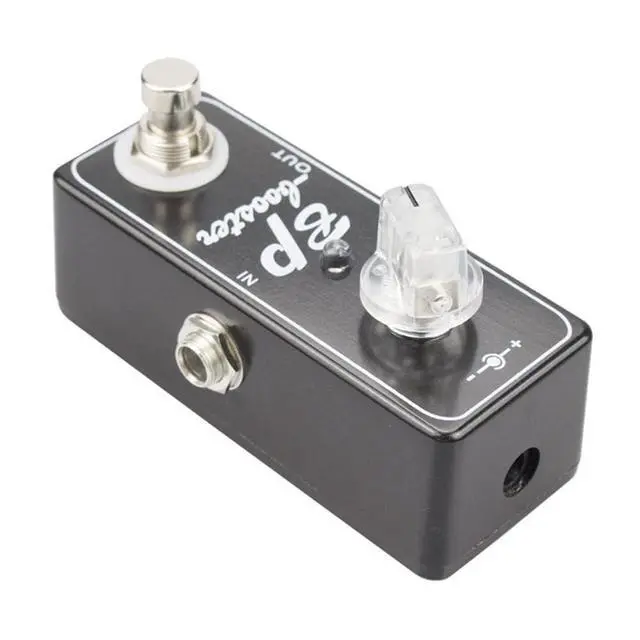 Alt view image 3 of 6 - Effect Full Metal Shell Guitar Pedal BP Booster Mini Design True Bypass Clean Sound Boost Functionality