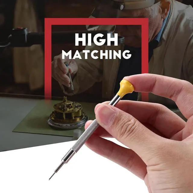 Alt view image 7 of 7 - 6Pcs T-Shaped Anti Slip Screwdrivers Set for 3135 2135 Movement Watch Repair Screwdriver Watch Repair Tool