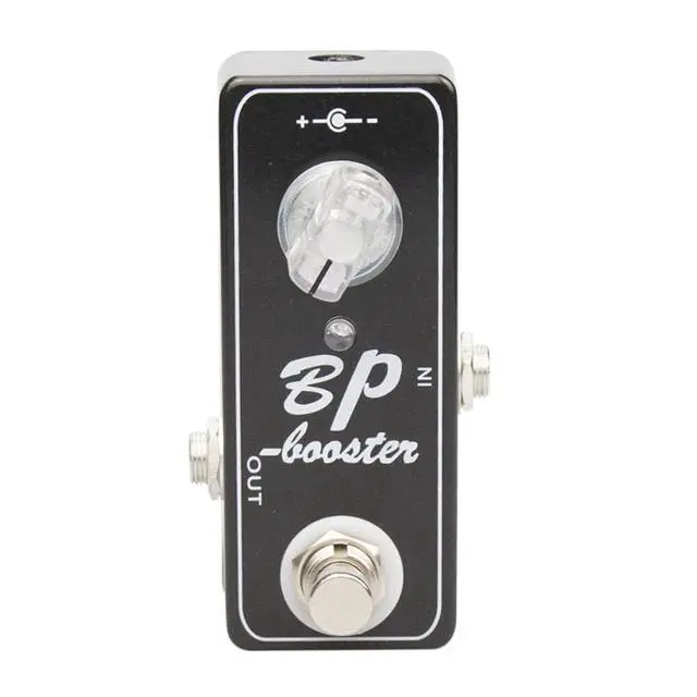 Alt view image 5 of 6 - Effect Full Metal Shell Guitar Pedal BP Booster Mini Design True Bypass Clean Sound Boost Functionality