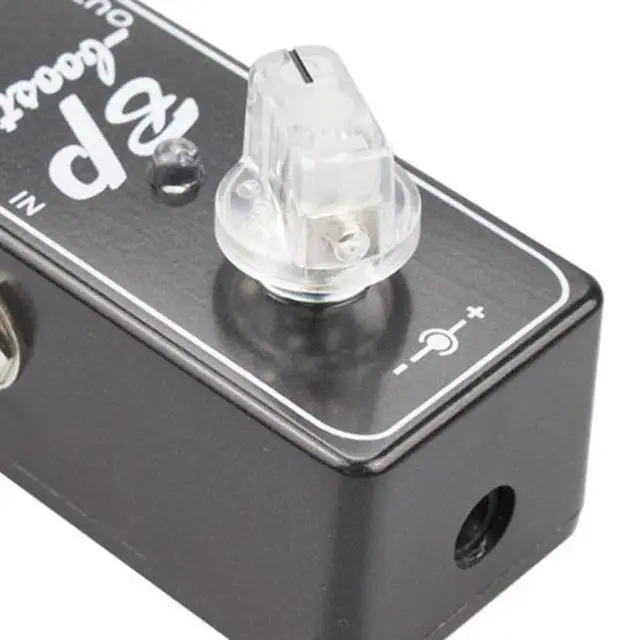Alt view image 6 of 6 - Effect Full Metal Shell Guitar Pedal BP Booster Mini Design True Bypass Clean Sound Boost Functionality
