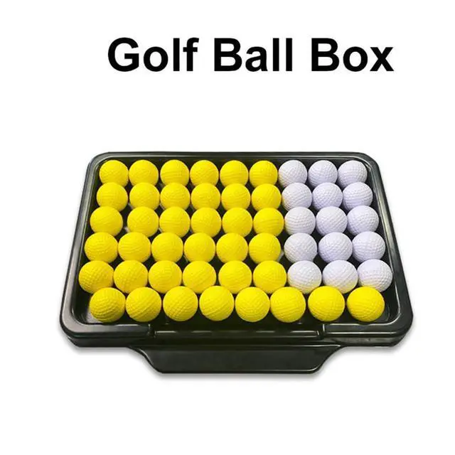 Alt view image 4 of 7 - Golf Ball Container Tray Golf Ball Dispenser Golf Supplies Golf Practice Accessories