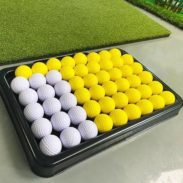 Alt view image 2 of 7 - Golf Ball Container Tray Golf Ball Dispenser Golf Supplies Golf Practice Accessories